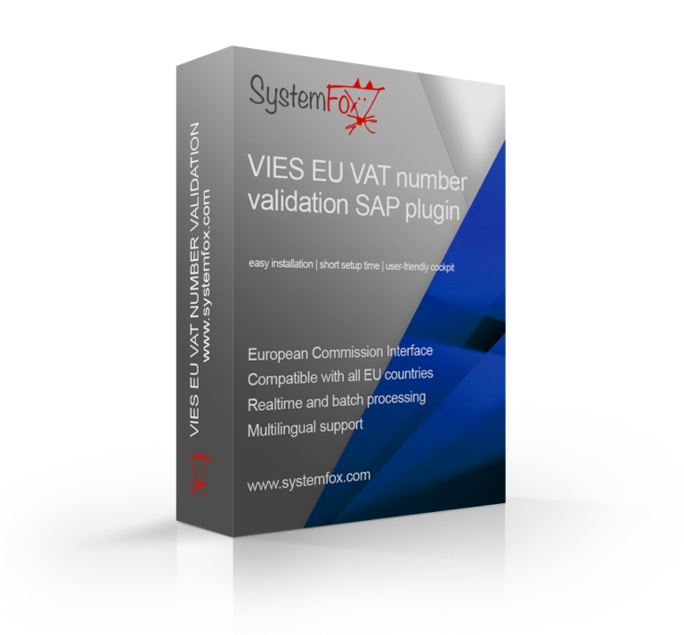 VIES EU VAT number validation SystemFox Consulting